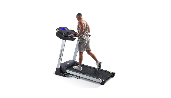 MaxKare 3HP Folding Treadmill with 15 Auto Incline 10 MHP