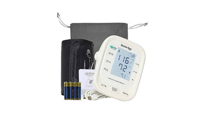 Fully Automatic Upper Arm Digital Blood Pressure Monitor, 8.7