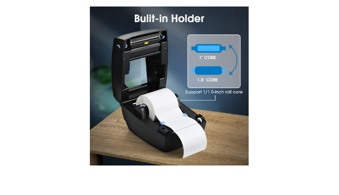  iDPRT Thermal Label Printer Label Maker for Small Business and  Shipping Packages, Built-in Holder Label Printer, Support 2 - 4.65  Shipping Label Maker, Compatible with Win, Mac, Linux, SP420 