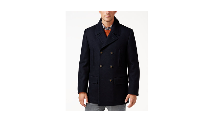 LAUREN RALPH LAUREN Luke Wool-Blend Classic-Fit Peacoat - Coupon Codes,  Promo Codes, Daily Deals, Save Money Today | 1Sale