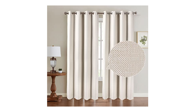 Cream Blackout Curtains For Living Room