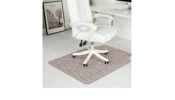 Floor mat for discount rolling office chair