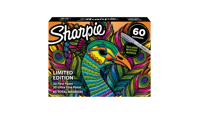 Sharpie Permanent Markers, Limited Edition, Assorted Colors Pl