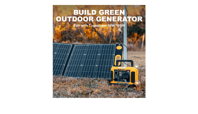 TogoPower Portable Power Station 300W, Outdoor Solar Generator (Solar Panel  Not Included) 231Wh Backup Lithium Battery, 120V Pure Sine Wave AC Outlet  for Camping Travel Hunting Blackout Home Emergency Coupon Codes,