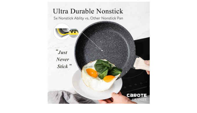 Carote Nonstick Cookware Sets with Detachable Handle, 5 Pcs Granite Non  Stick Pots and Pans Set with Removable Handle Cookware - Coupon Codes,  Promo Codes, Daily Deals, Save Money Today