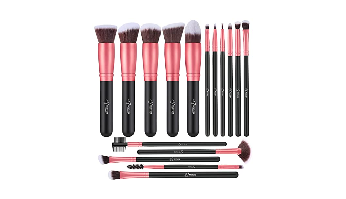 Makeup Brushes Makeup Brush Set - 16 Pcs BESTOPE PRO Premium Synthetic  Foundation Concealers Eye Shadows Make Up Brush,Eyeliner