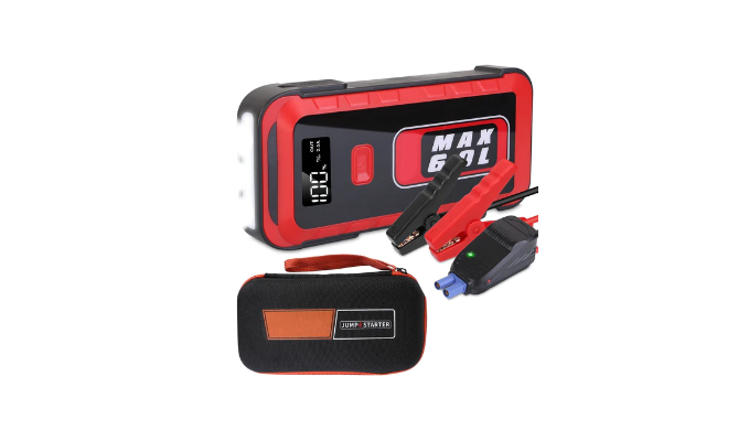 Car Jump Starter Booster 2500A Peak 25800mAh Battery Charger Power Bank -  Coupon Codes, Promo Codes, Daily Deals, Save Money Today