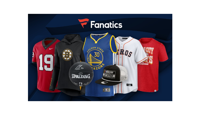 $25, 50, $100, or $200 off your favorite team apparel at Fanatics.com (Up  to 40% Off)