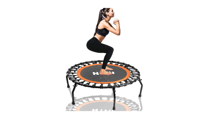 N1Fit Rebounder 40 Inch Fitness Trampoline with Folding Legs Coupon Codes Promo Codes Daily Deals Save Money Today 1Sale