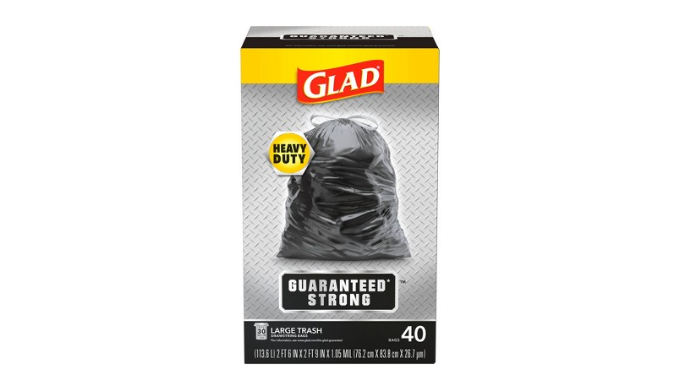 GLAD OUTDOOR TRASH BAGS 30 GAL