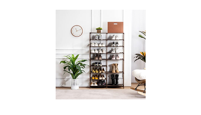 YOUDENOVA 9 Tier Shoe Rack for Closet Entryway