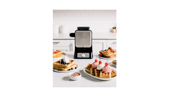 Ninja BW1001 Belgian Waffle Maker PRO NeverStick - Macy's