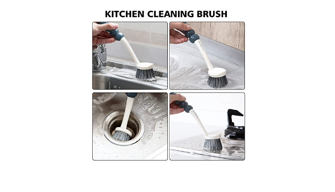 4 Pack Multipurpose Cleaning Brush Set，Kitchen Scrub Brush/Bendable Clean  Brush，for Kitchen Cleaning Dishwashing Brush, Pot Washing Brush, Sink Brush,  Stove Brush，Bathroom Brush,Shoe Small Brush - Coupon Codes, Promo Codes,  Daily Deals, Save