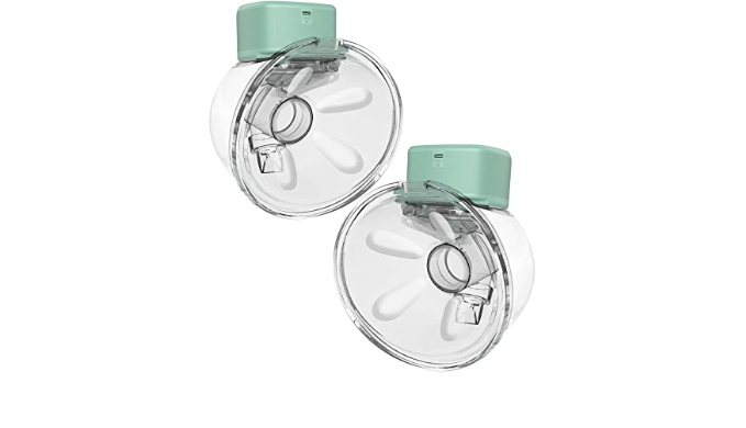 Wearable Wireless Breast Pump, Low Noise Painless Comfort Portable