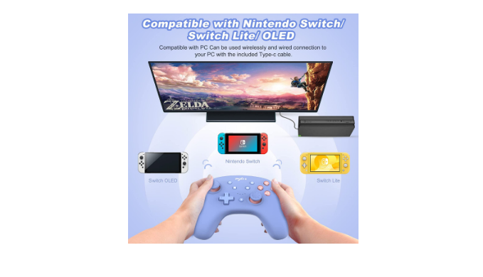  PXN Wireless Switch Controller for Switch/Lite/OLED