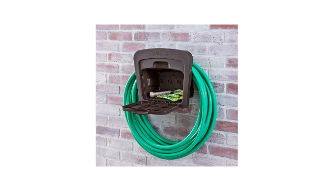 501 Liberty Basics Hose Hanger w/Storage Compartment 