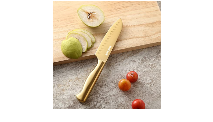 McCook® MC21G Knife Sets,15 Pieces Luxury Golden Titanium Kitchen Knife  Block Sets with Built-in Sharpener - Coupon Codes, Promo Codes, Daily  Deals, Save Money Today