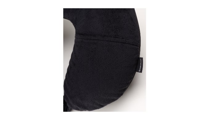 Brookstone Travel Pillow 100 Microbead Comfort Classic