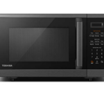 Toshiba 0.9 Cu ft Small Countertop Microwave with 6 Auto Menus, Mute Function,900W, Black Color ML2-EM09PA(BS)