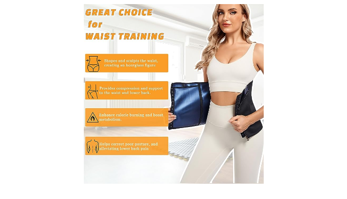 Everfion Waist Trainers Trimmer for Women Sauna Sweat Bands Wraps Workout  Corset Slimming Belts Hot Body Shaper - Coupon Codes, Promo Codes, Daily  Deals, Save Money Today