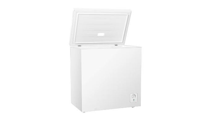 Hisense 5 Cu ft Garage Ready Chest Freezer, White Model