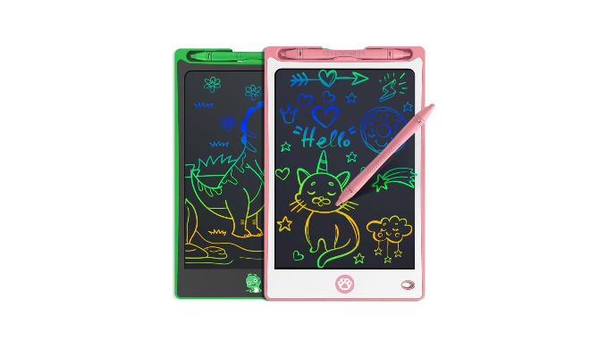 LCD Writing Tablet for Kids, 2Pck Drawing Tablets Toddler Toys