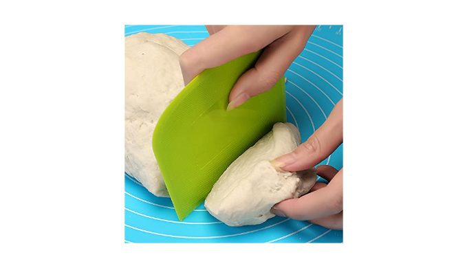 Suanyok Dough Scraper Bowl Scraper Bread Cream Cake Pizza Cutter