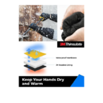 toolant Waterproof Winter Leather Work Glove Men, Thor Series