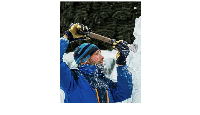 Thor Winter Mechanic Gloves, Heavy Duty, Warm 3M Insulate Lining,  Touchscreen, with Impact Protection