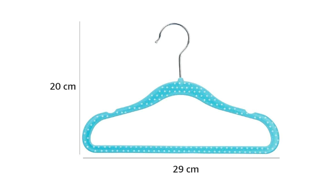 Kids Coat Hangers 30 Pack - Blue