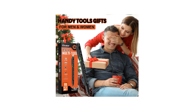 Dusor Gifts for Men, LED Magnetic Tool Mens Gifts for Dad Gifts