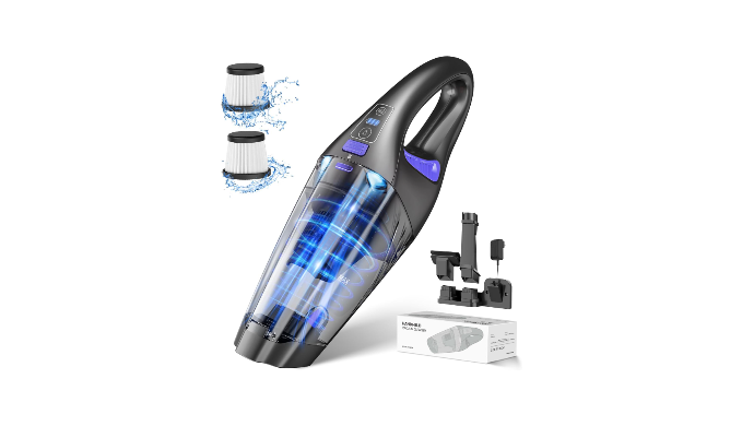 IMINSO Handheld Vacuum Cordless Car Vacuum with 9000PA