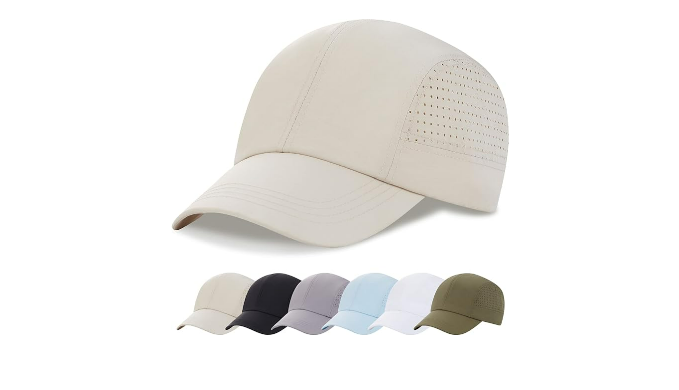 Buy Outdoor Quick Dry Waterproof Women Men Baseball Caps