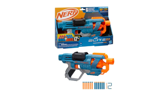 NERF Elite 2.0 Commander RD-6 Blaster