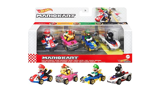 Hot Wheels Mario Kart Toy Car