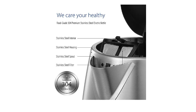 Comfee Stainless Steel Electric Tea Kettle – Comfee