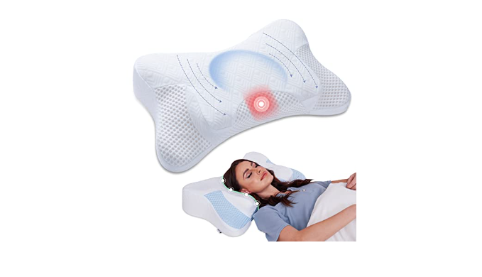 Neck Relief Ergonomic Cervical Pillow