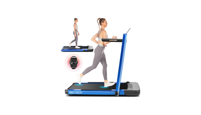 Ancheer folding electric discount treadmill