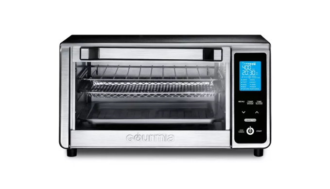 Gourmia Digital Stainless Steel Toaster Oven Air Fryer – Stainless Steel in  2023