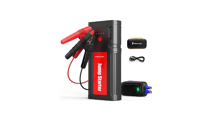 DBPOWER Jump Starter 2750A Peak 76.96Wh Portable Car Jump Starter (Up