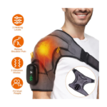 Rechargeable Heated Shoulder Wrap Massager Shoulder Brace Support