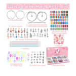 Anicco Charm Bracelet Making Kit,Jewelry Making Kit for Girls 8-12