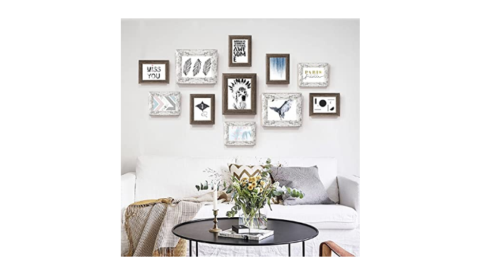 4×6 Picture Frames Rustic with High Definition Glass, Distressed Farmhouse  Picture Frame for Wall or Tabletop Display, Photo Frames, Set of 6 - Coupon  Codes, Promo Codes, Daily Deals, Save Money Today