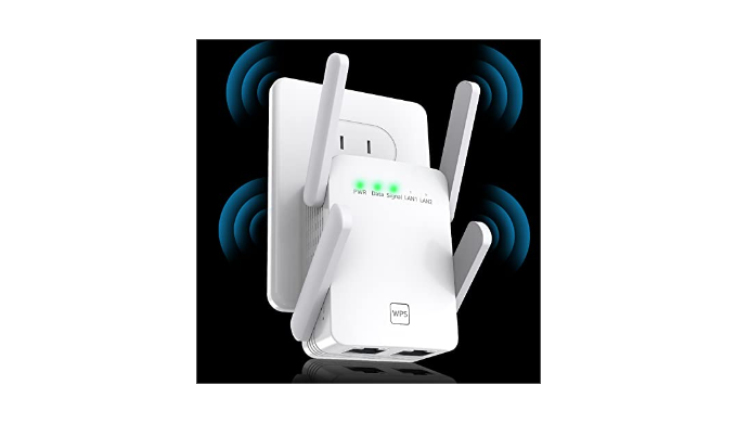 Fastest WiFi Extender/Booster | 2023 Release Up to 74% Faster | Broader  Coverage Than Ever WiFi Signal Booster for Home | Internet/WiFi Repeater