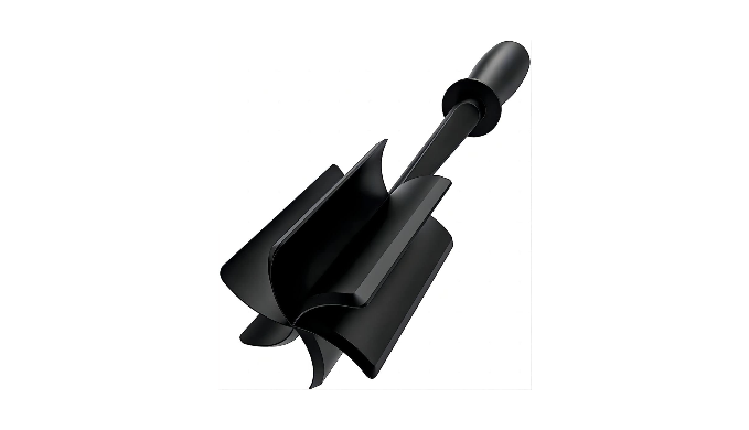 1pc ABS Meat Chopper, Modern Black Meat Masher For Kitchen