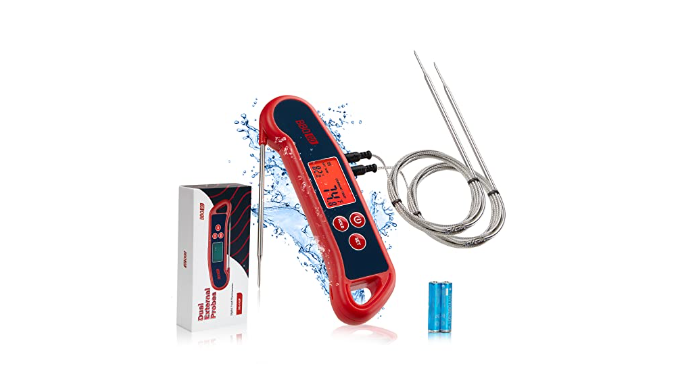 PC Stainless Steel Wired Meat Thermometer