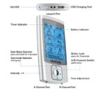 TENS Unit Muscle Stimulator for Pain Relief Therapy, NURSAL 24 Modes Dual  Channels EMS TENS Machine,…See more TENS Unit Muscle Stimulator for Pain