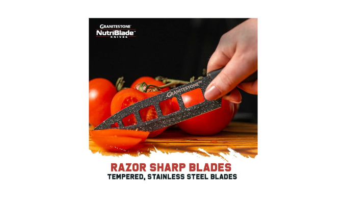 GraniteStone NutriBlade Knives - As Seen On TV 