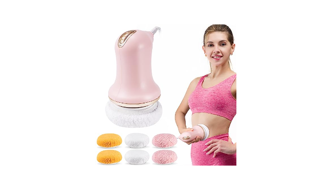 Body Sculpting Machine Cellulite Massager with 6 Washable Pads