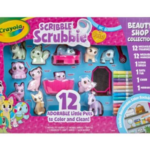 Crayola Scribble Scrubbie Pets Beauty Shop Drawing and Coloring Kit